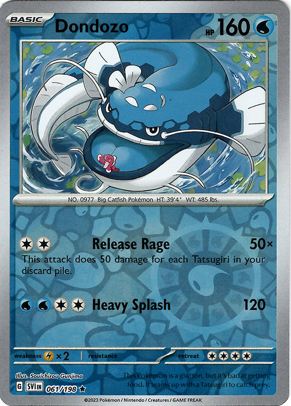 Dondozo (Reverse Holo)