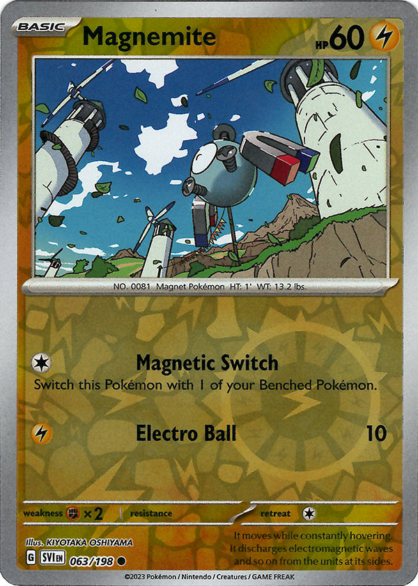 Magnemite (Reverse Holo)