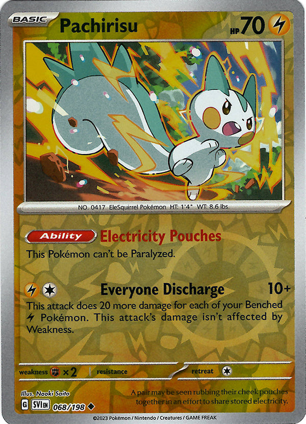 Pachirisu (Reverse Holo)
