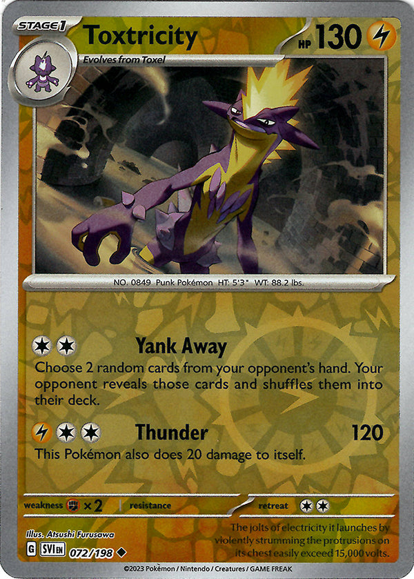 Toxtricity (Reverse Holo)