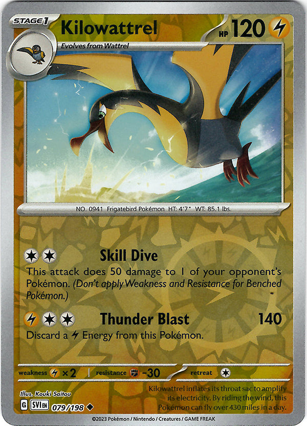 Kilowattrel (Reverse Holo)