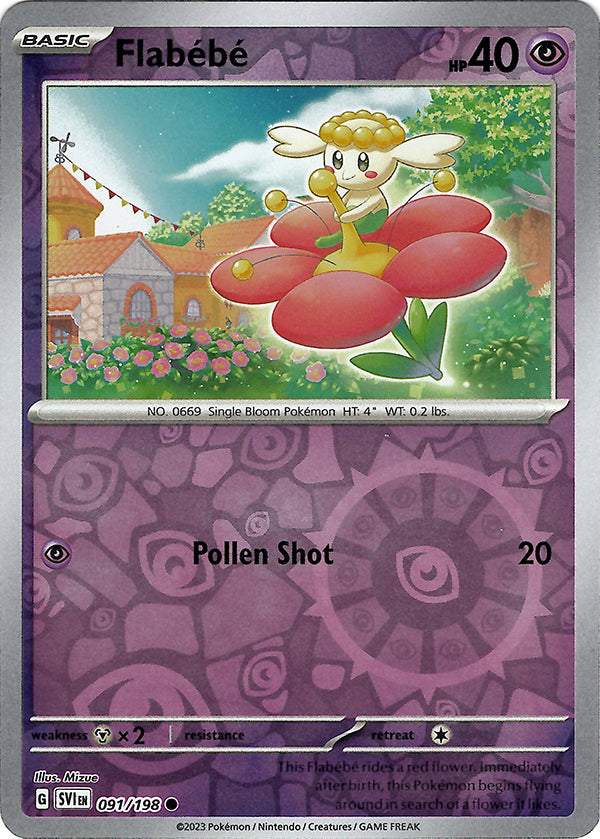 Flabebe (Reverse Holo)