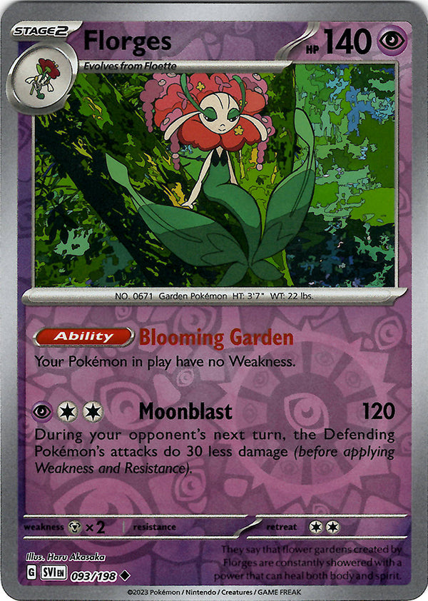 Florges (Reverse Holo)