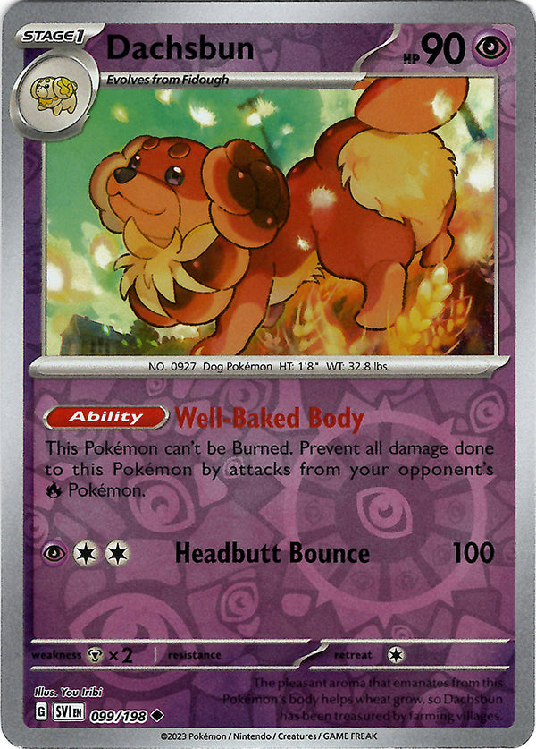 Dachsbun (Reverse Holo)