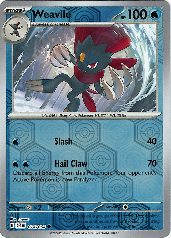 Weavile (Reverse Holo)
