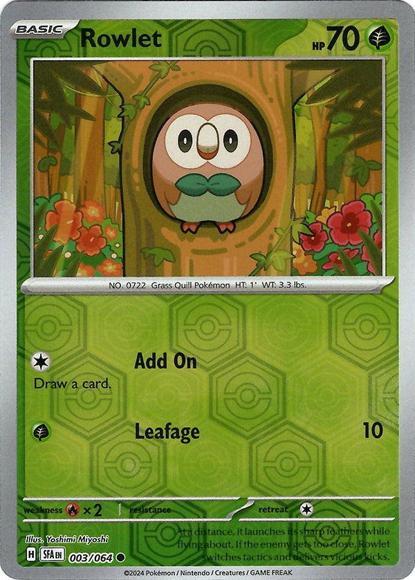 Rowlet (Reverse Holo)