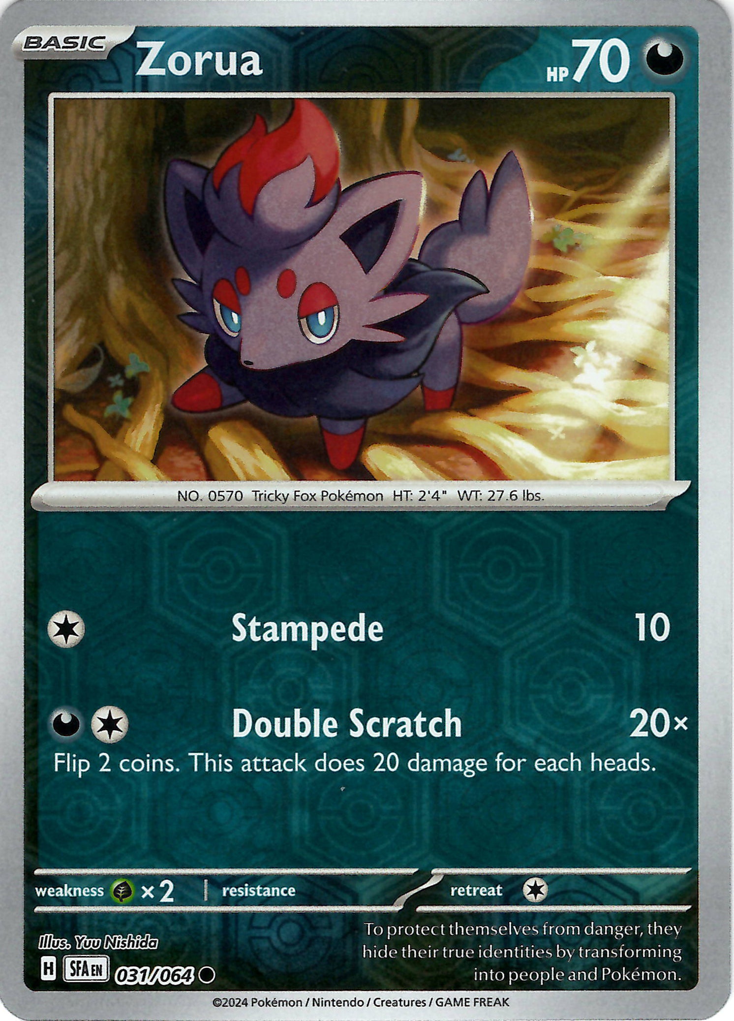 Zorua (Reverse Holo)