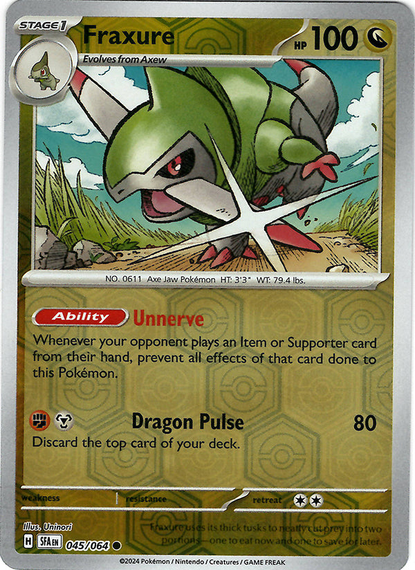 Fraxure (Reverse Holo)