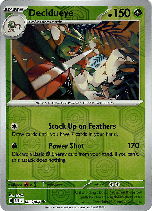 Decidueye (Reverse Holo)