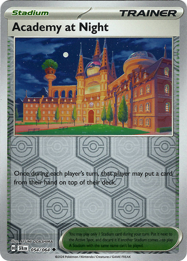 Academy at Night (Reverse Holo)