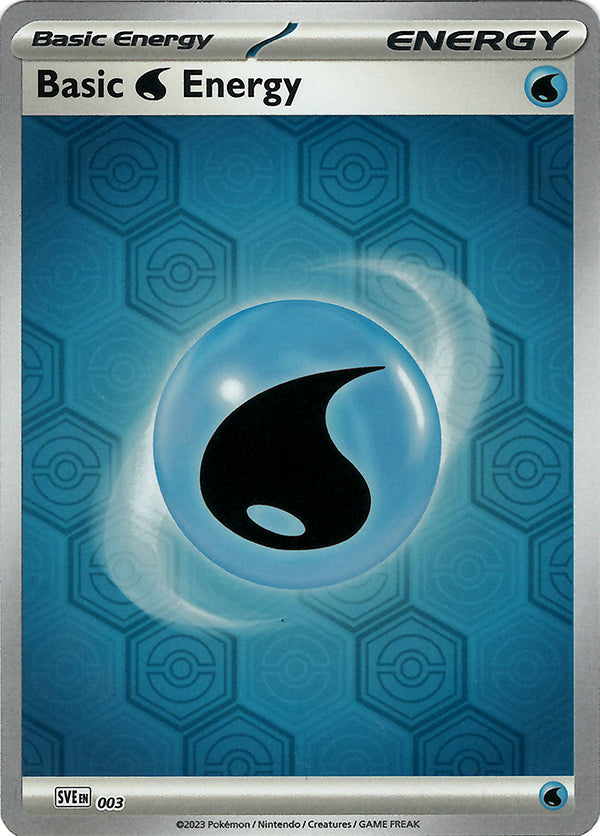 Water Energy (Reverse Holo)