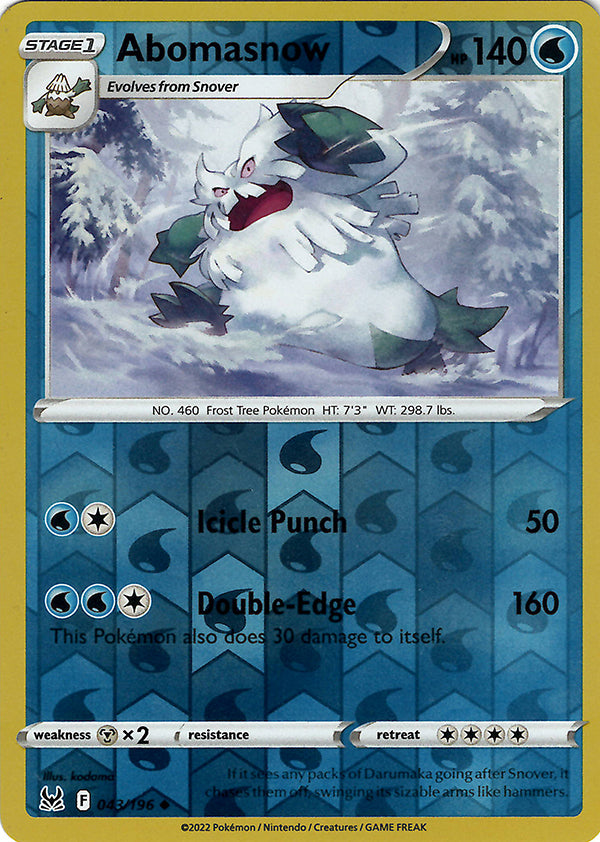 Abomasnow (Reverse Holo)