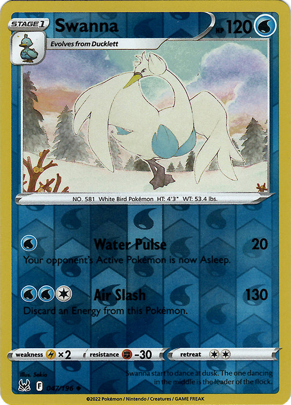 Swanna (Reverse Holo)