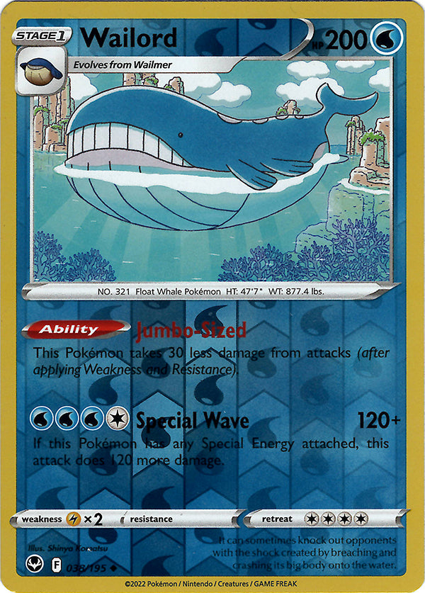 Wailord (Reverse Holo)