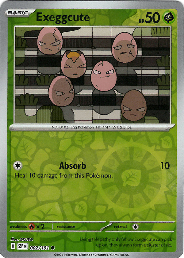Exeggcute (2) (Reverse Holo)