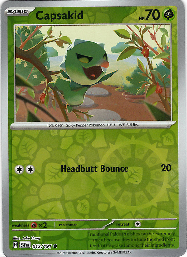 Capsakid (Reverse Holo)