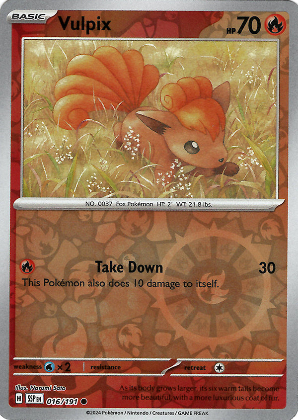 Vulpix (Reverse Holo)