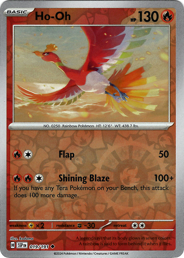Ho-Oh (Reverse Holo)