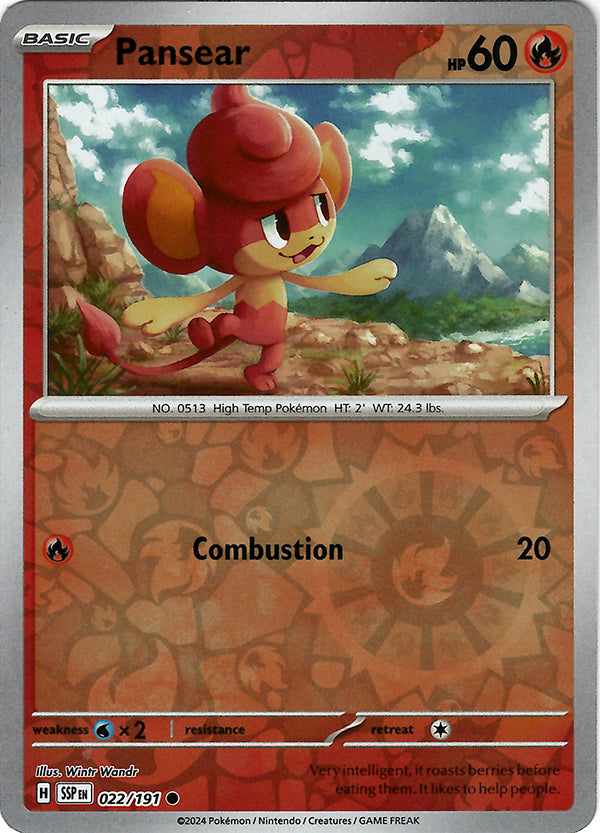 Pansear (Reverse Holo)