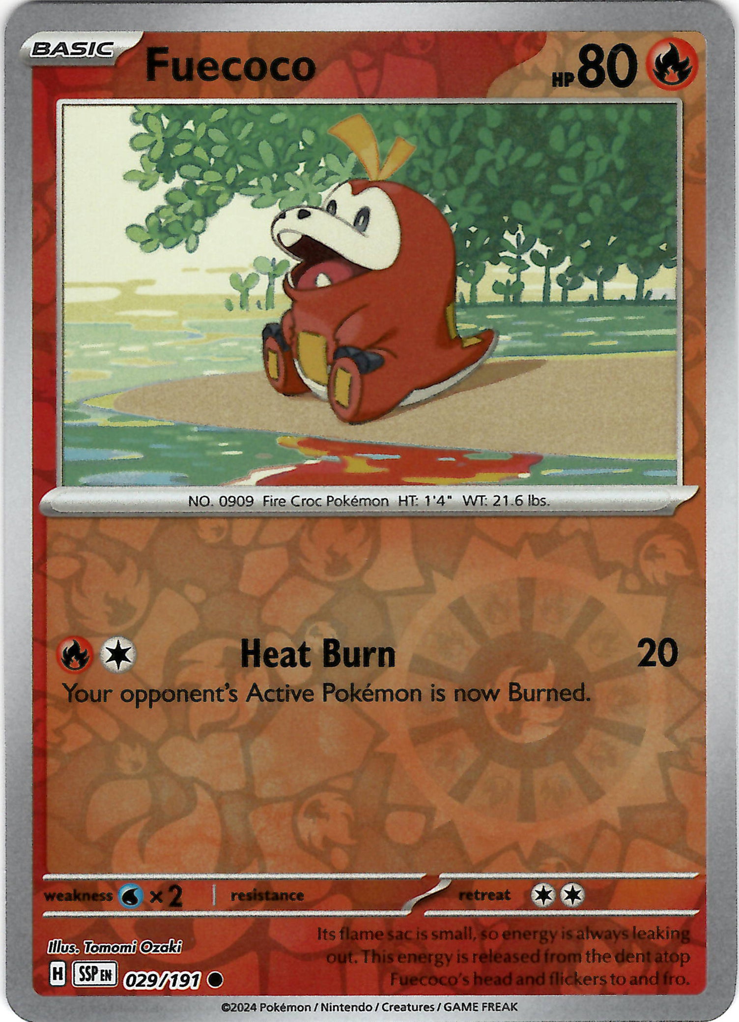 Fuecoco (Reverse Holo)