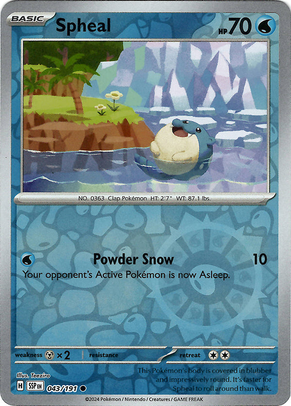 Spheal (Reverse Holo)
