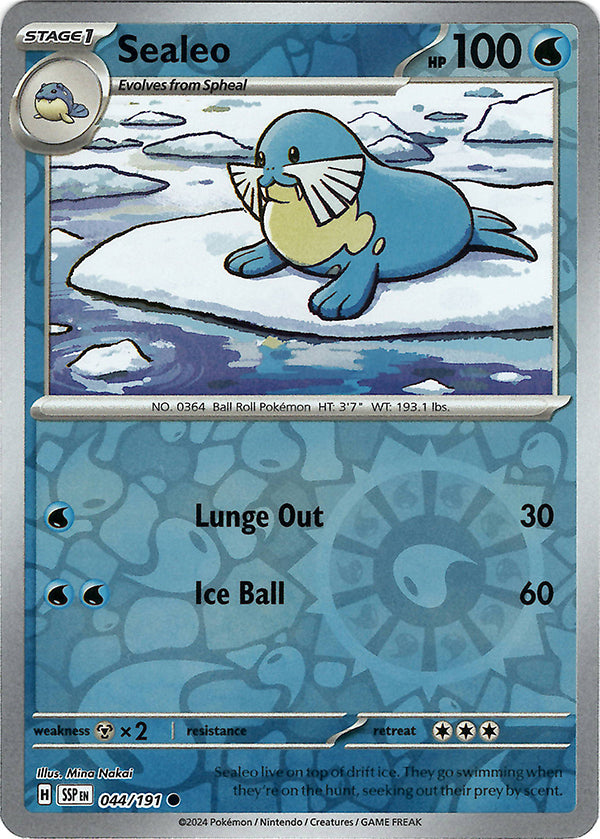 Sealeo (Reverse Holo)