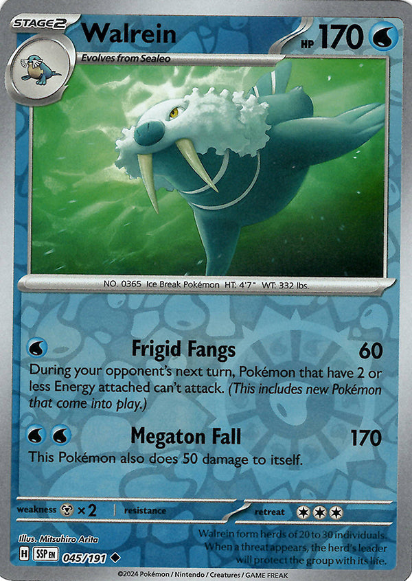 Walrein (Reverse Holo)