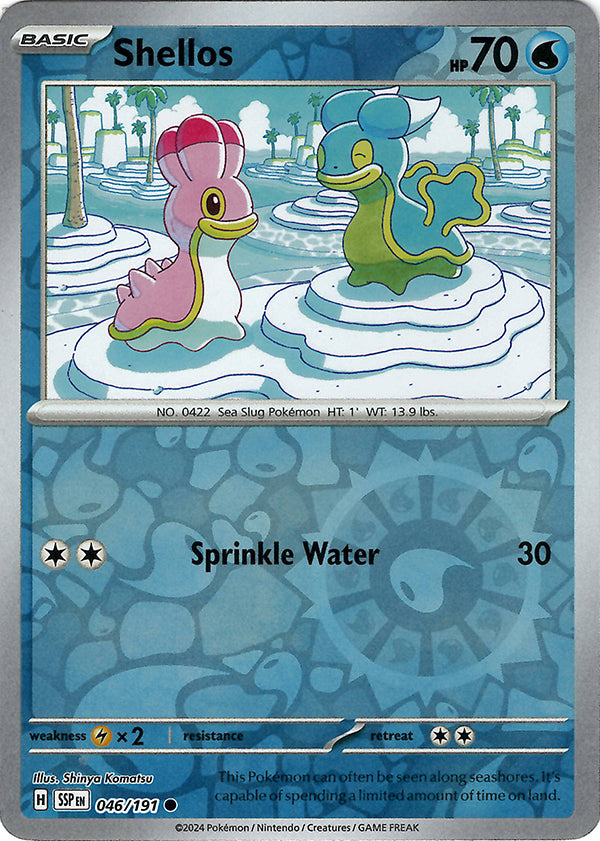 Shellos (Reverse Holo)