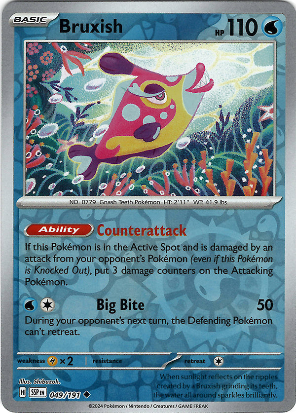 Bruxish (Reverse Holo)