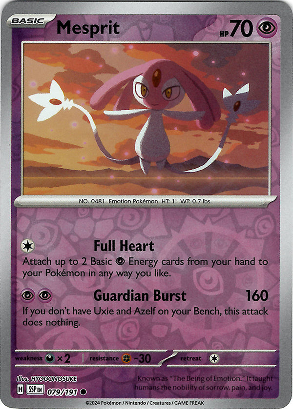 Mesprit (Reverse Holo)