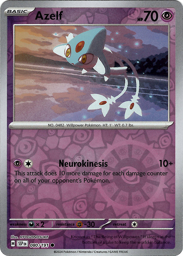 Azelf (Reverse Holo)