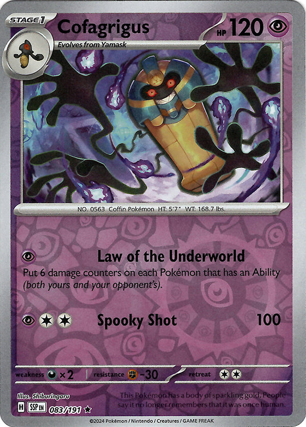 Cofagrigus (Reverse Holo)