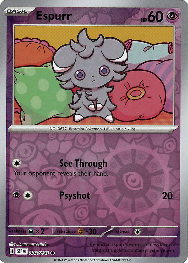 Espurr (Reverse Holo)