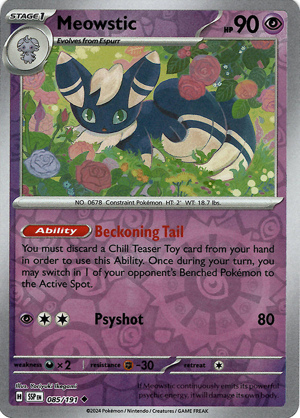 Meowstic (Reverse Holo)