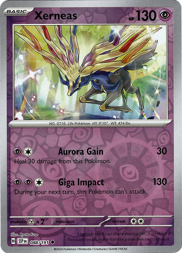 Xerneas (Reverse Holo)