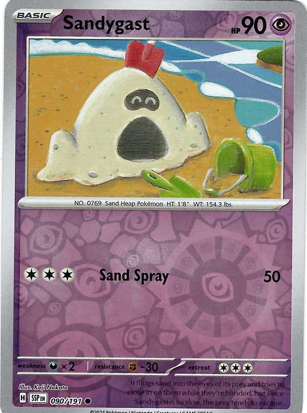Sandygast (Reverse Holo)