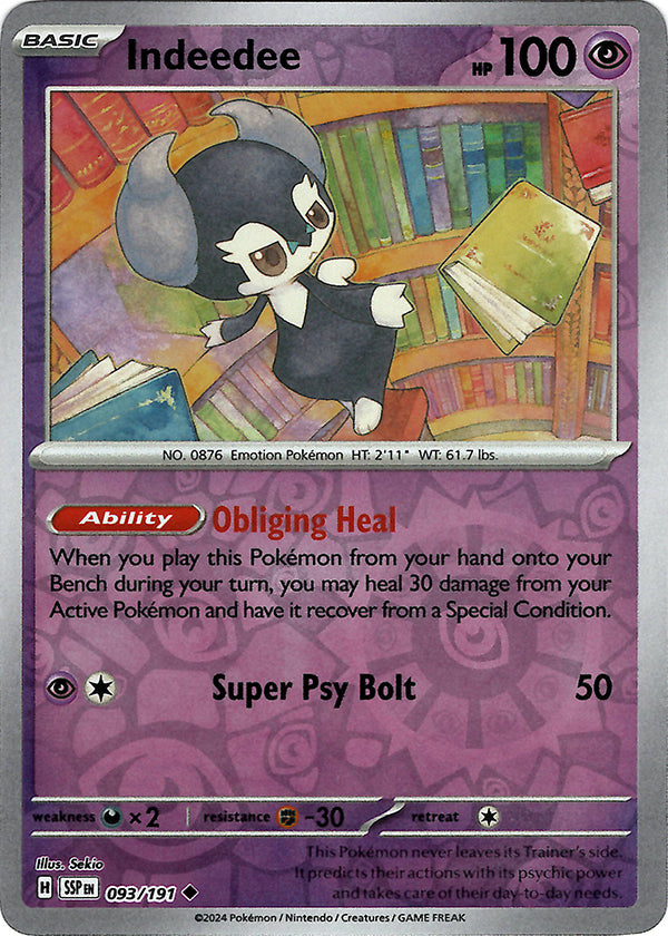 Indeedee (Reverse Holo)