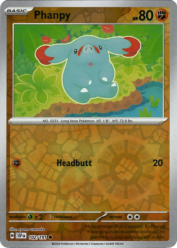 Phanpy (Reverse Holo)