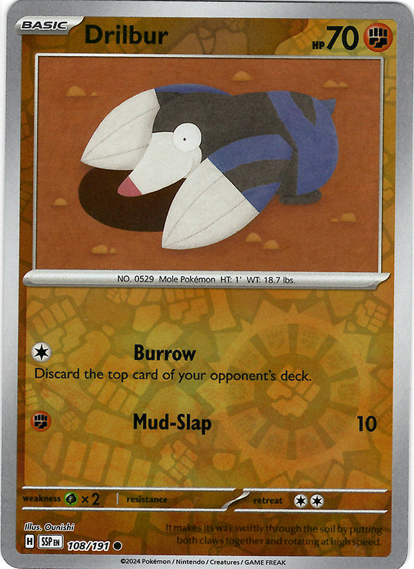 Drilbur (Reverse Holo)