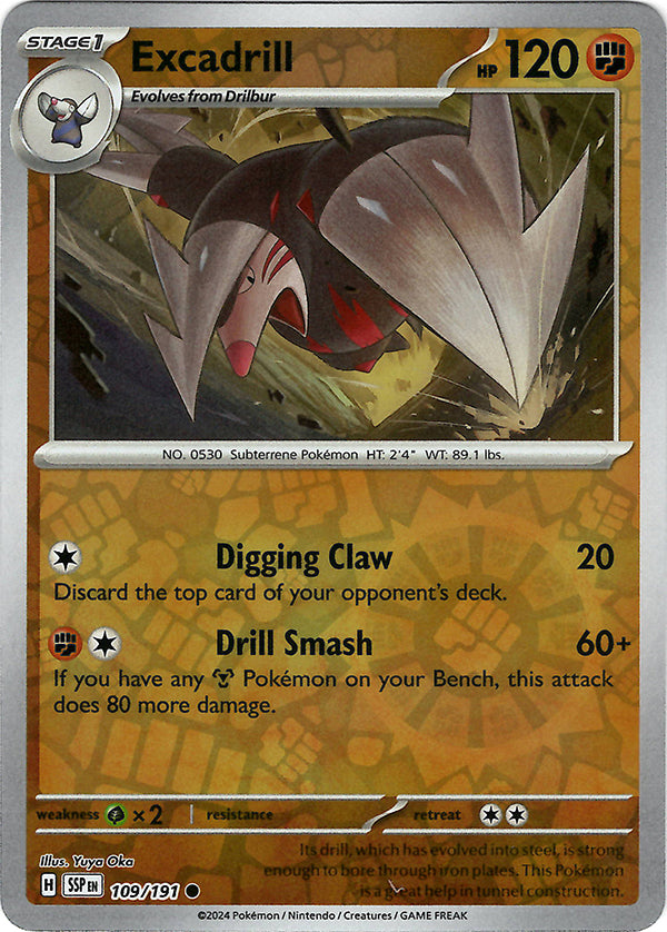 Excadrill (Reverse Holo)