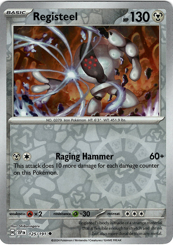 Registeel (Reverse Holo)