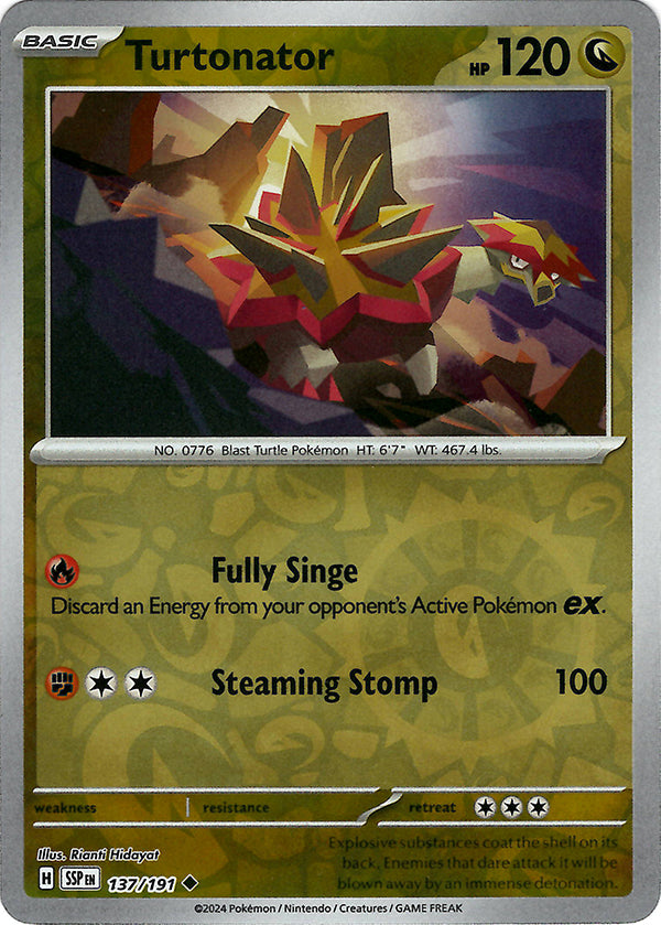 Turtonator (Reverse Holo)