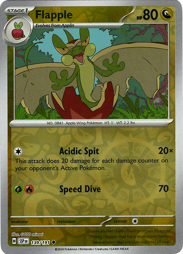 Flapple (Reverse Holo)