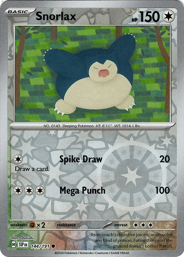 Snorlax (Reverse Holo)