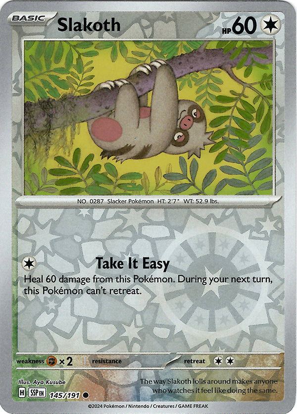 Slakoth (Reverse Holo)