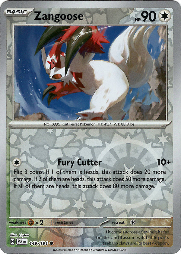 Zangoose (Reverse Holo)