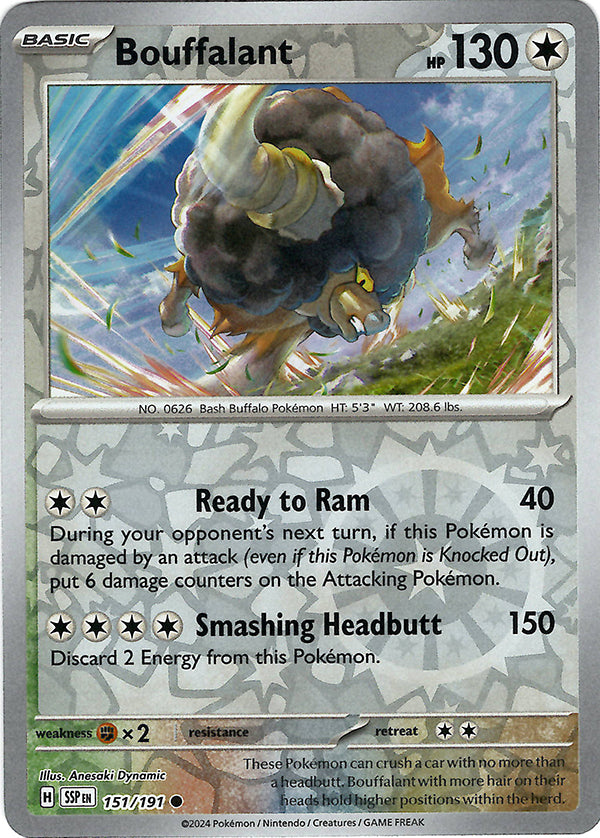 Bouffalant (Reverse Holo)