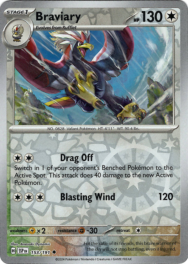 Braviary (Reverse Holo)