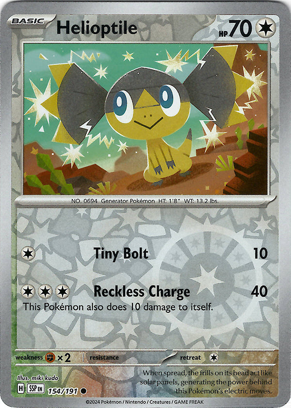 Helioptile (Reverse Holo)