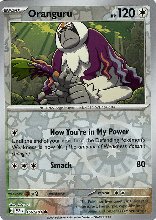 Oranguru (Reverse Holo)